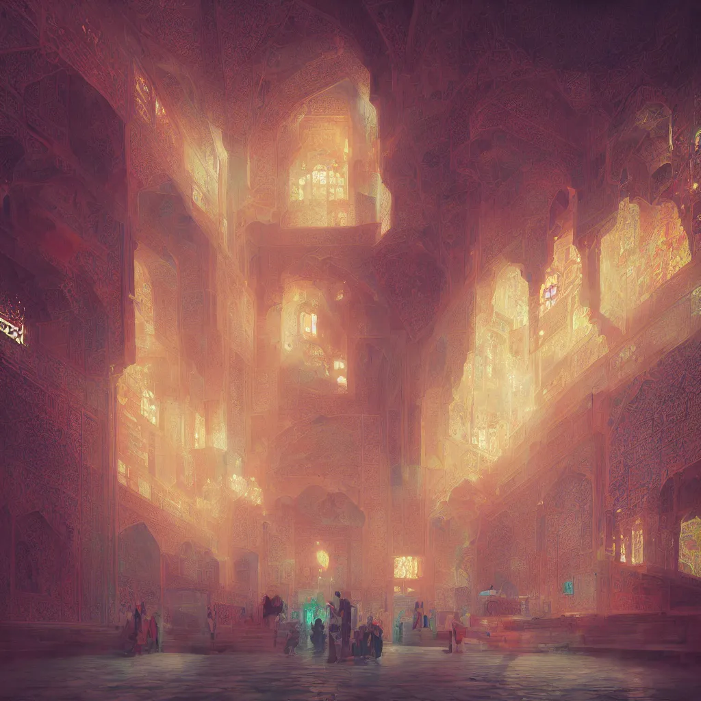 Prompt: haram imam hossein, super detailed, masterpiece, by wenjun lin, by alena aenami, 4 k