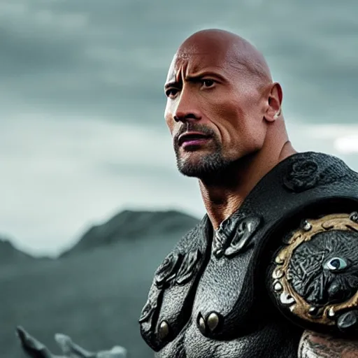 Prompt: dwayne johnson in elden ring