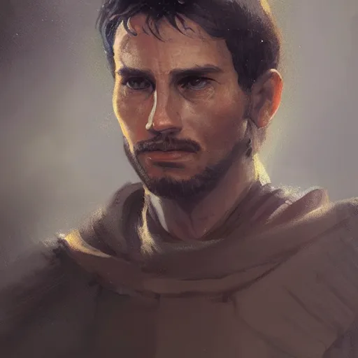 Image similar to portrait of a man by greg rutkowski, young jedi kinght kyp durron from star wars expanded universe, he is about 3 0 years old, highly detailed portrait, digital painting, artstation, concept art, smooth, sharp foccus ilustration, artstation hq