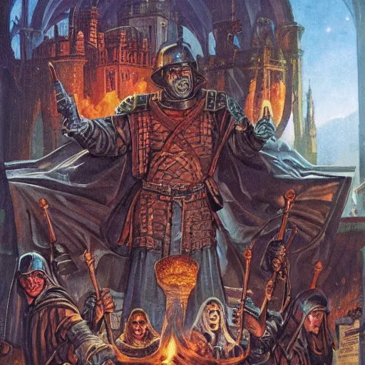 Prompt: medieval mischief, Stephen youll
