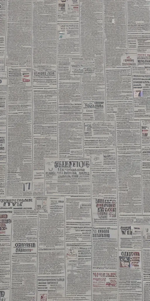 Image similar to Newspaper pattern background