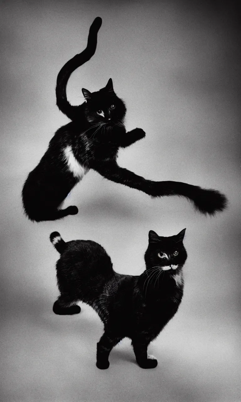 Prompt: Billy-the-Cat by Anton Corbijn