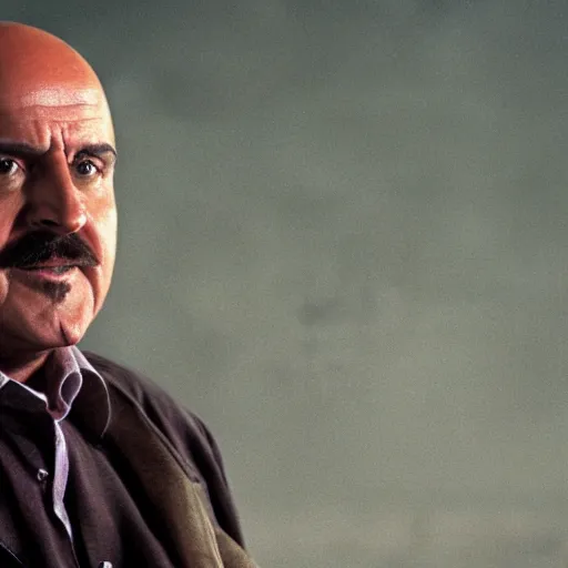 Image similar to doctor phil as captain benjamin in apocalypse now, 8k resolution, full HD, cinematic lighting, award winning, anatomically correct