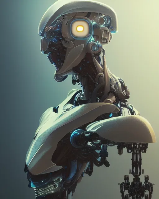 Prompt: mecha male dolphain portrait, cyborg, intricate mechanical body, robot eyes, hyper realistic 3 d render by ilya kuvshinov, peter mohrbacher, greg rutkowski, ryohei hase, dramatic lighting, intricate, highly detailed, sharp focus, luminous, unreal engine, blender, artstation, masterpiece, ray tracing