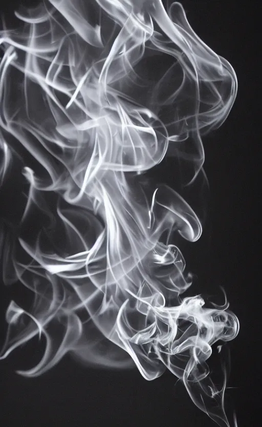 Image similar to smoke on black background