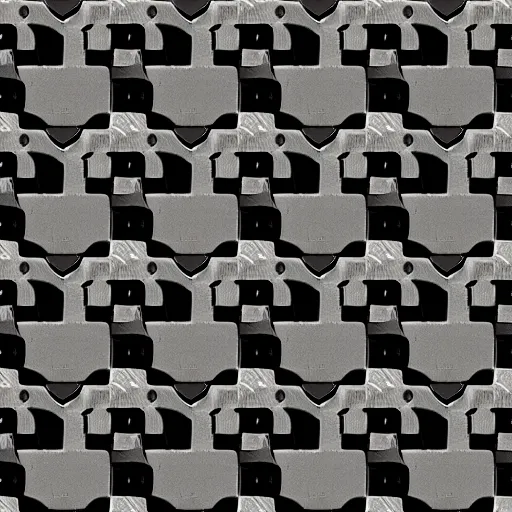 Image similar to 4 k large tiled retrofuturism brutalist floor white black seamless texture, material, flat, pbr, hi - res