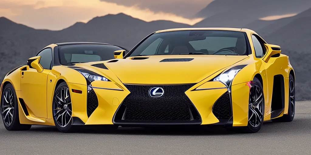 Prompt: “2022 Lexus LFA”