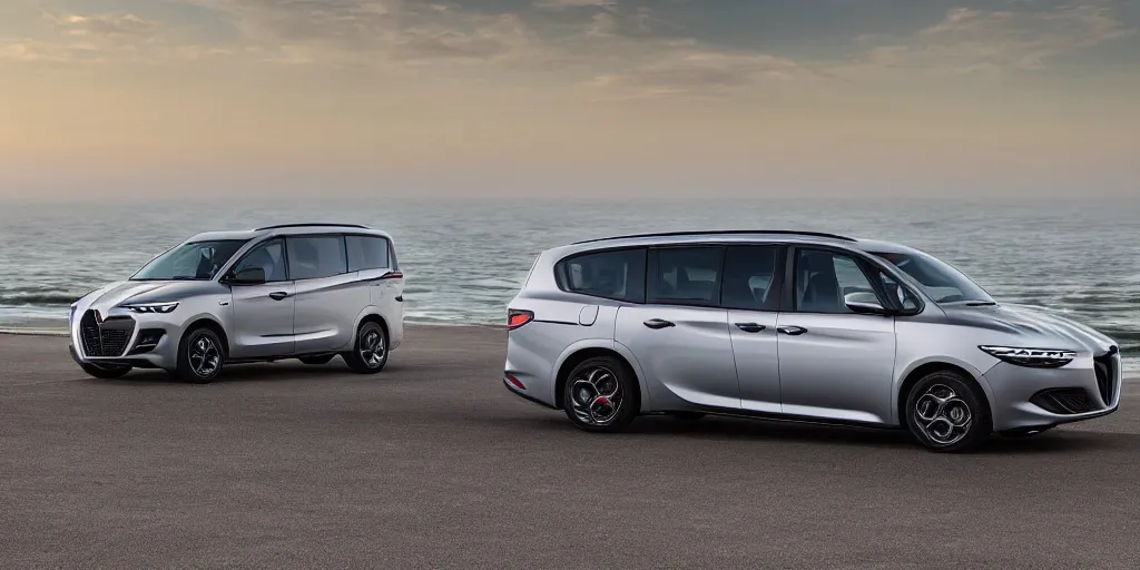 Image similar to 2022 Alfa Romeo Minivan