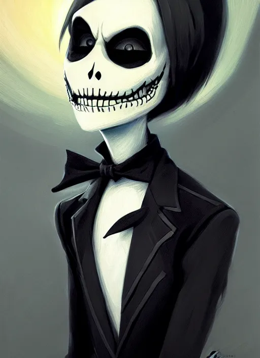 Jack Skellington - J.P Fan Art - Paintings & Prints, Entertainment