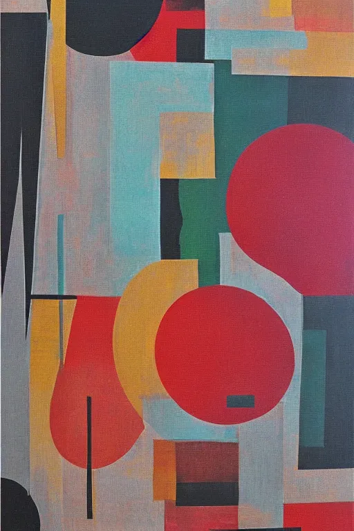 Image similar to mid century modern art retro abstract on canvas by beth adler
