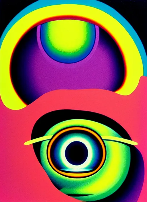 Prompt: eyeball by shusei nagaoka, kaws, david rudnick, airbrush on canvas, pastell colours, cell shaded, 8 k