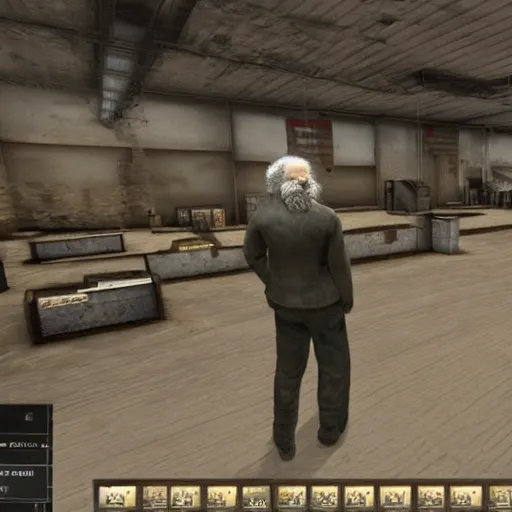 Image similar to Karl marx in cs:go