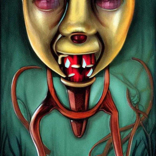 Image similar to carnal horror pinocchio