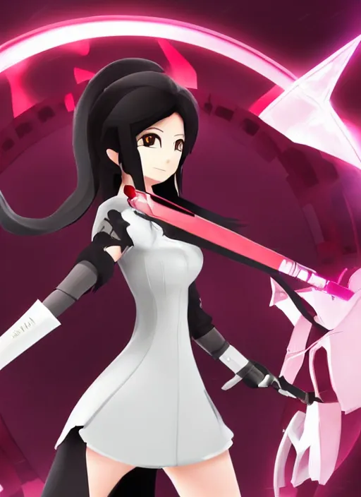 Image similar to rwby neo