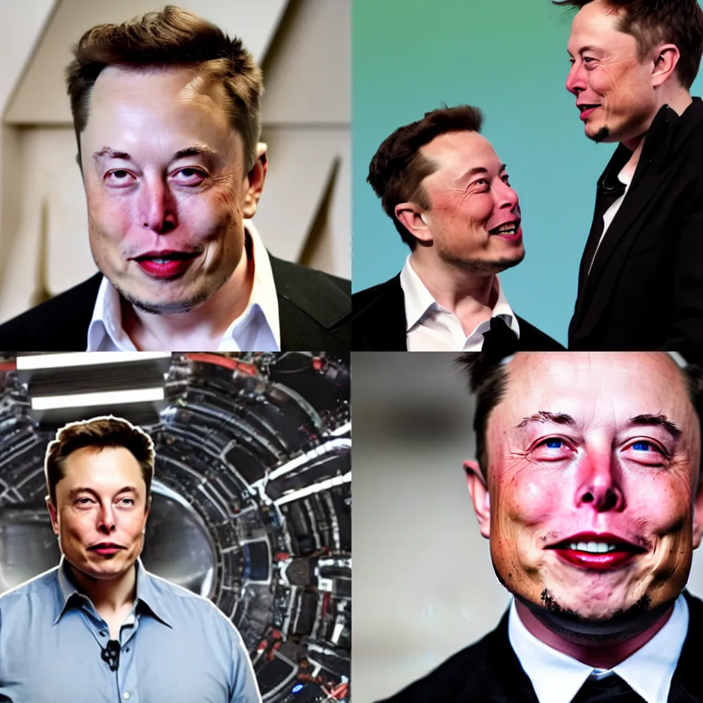 Prompt: elon musk having a chip implanted into his brain