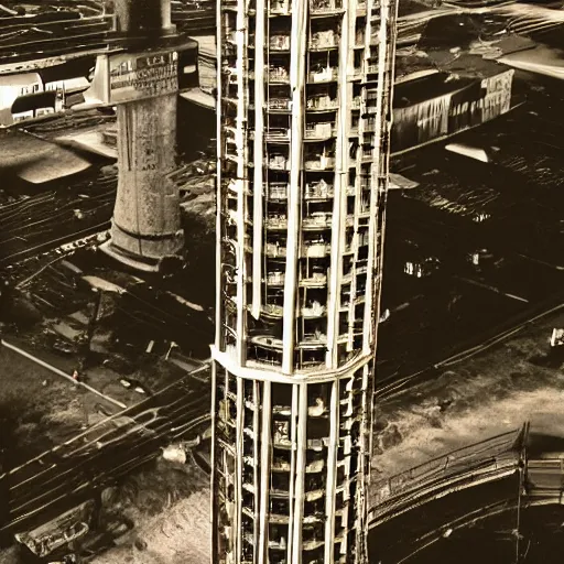 Image similar to tower going underground