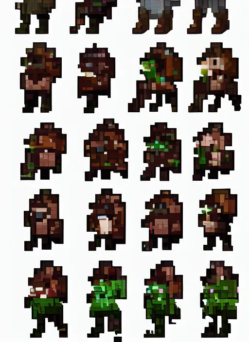 Image similar to walking sprite sheet