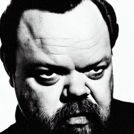 Image similar to orson welles seated