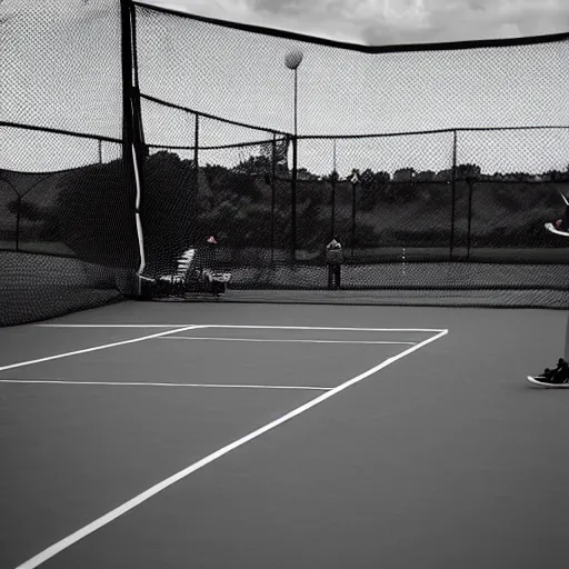 Prompt: tennis tournament for witches, sports photography - n 9