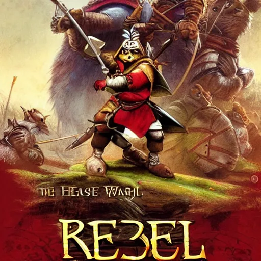 Prompt: Redwall Warrior