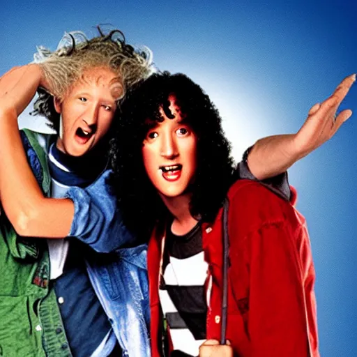 Image similar to Bill & Ted's Excellent Adventure