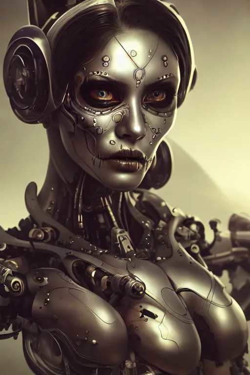 Beauty in Duality: Cyborg Maiden's Transcendent by OdysseyOrigins