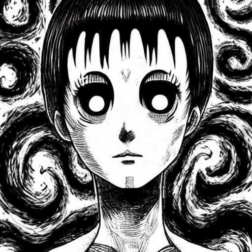 Image similar to junji ito manga