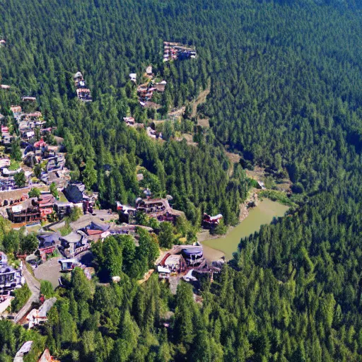 Prompt: epic aerial view of chittigatzi