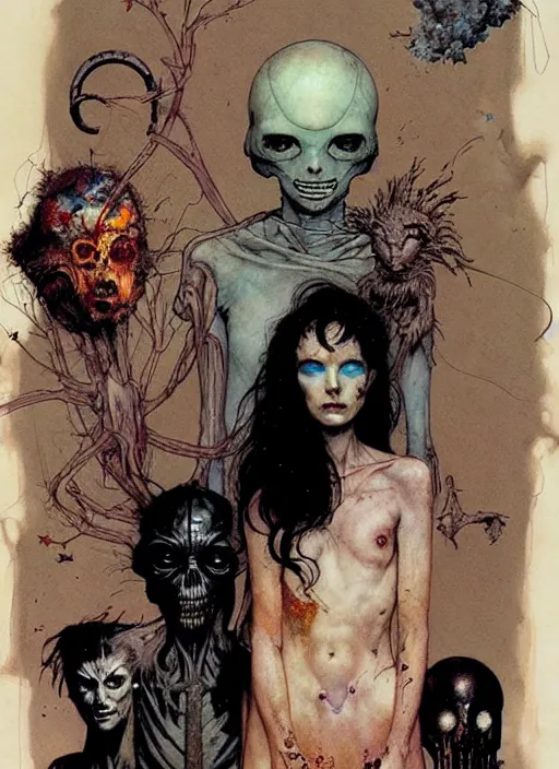 Image similar to sandman comic by chiara bautista and beksinski and norman rockwell and greg rutkowski weta studio, and lucasfilm