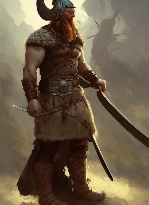 Image similar to A beautiful digital painting of a viking warrior, by Stanley Artgerm Lau, frank frazetta, Rossdraws, James Jean, gerald brom, Andrei Riabovitchev, Marc Simonetti, and Sakimichan, trending on artstation, SFW version