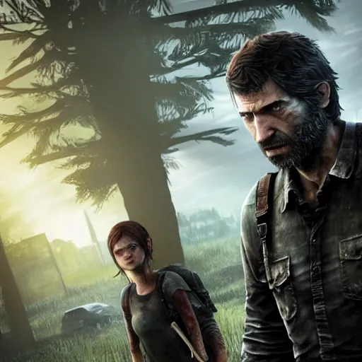 Image similar to Joel from Last of us,