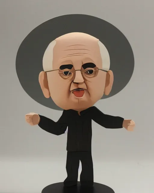 Image similar to david ben - gurion, stop motion vinyl figure, plastic, toy