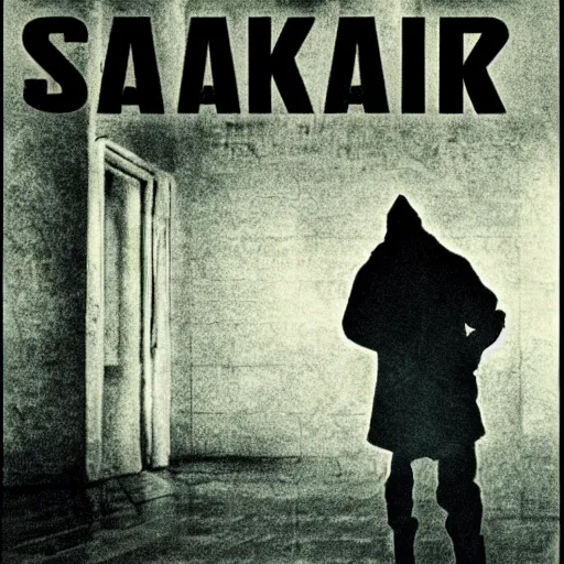 Image similar to stalker minimalist movie poster, soviet cinema, tarkovsky