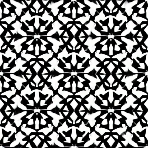 Image similar to black and white geometric pattern