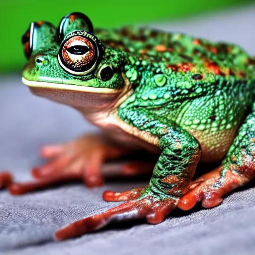 Image similar to 🌌🐸