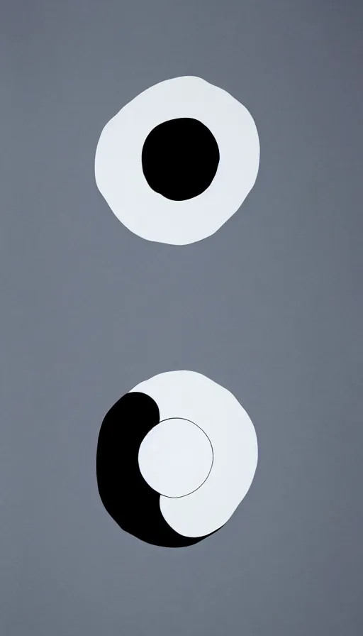 Prompt: Abstract representation of ying Yang concept, by studio 4c