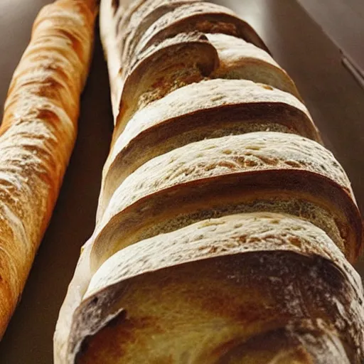 Image similar to a beautiful and big baguette