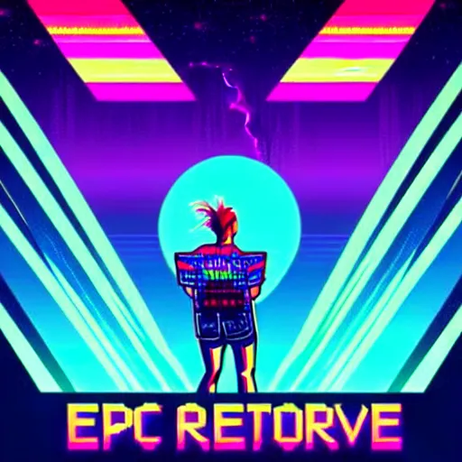 Prompt: epic retrowave art, trending on art station