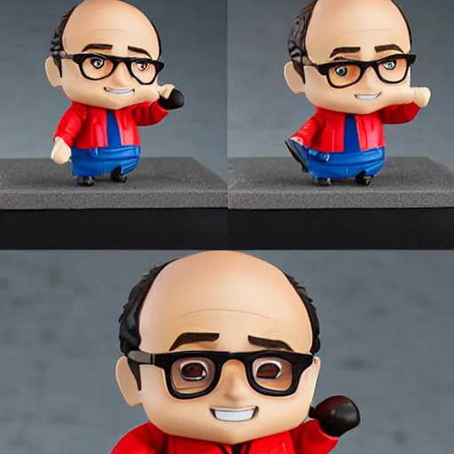 Prompt: Nendoroid figure of Danny Devito