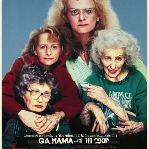 Image similar to Poster for the movie Grandma released in 1986