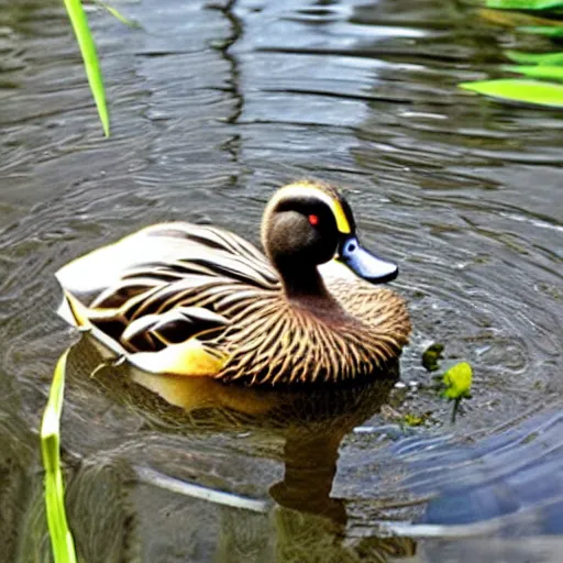 Prompt: duck toilet