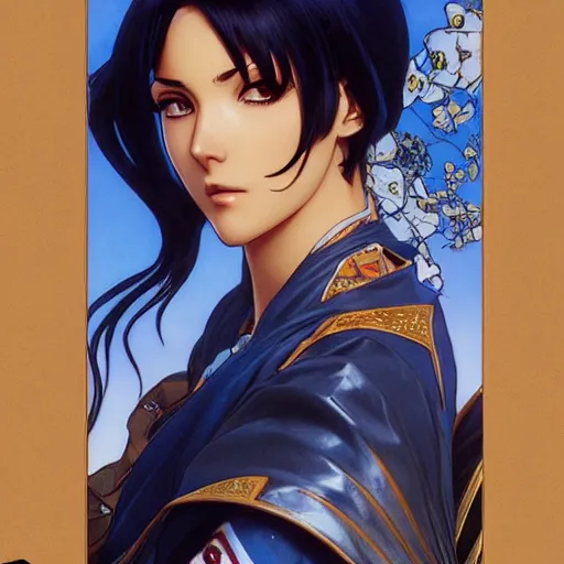 Prompt: highly detailed vfx portrait of nico robin by eiichiro oda, makoto shinkai, alphonse mucha, sharp focus, art by artgerm and greg rutkowski!, backlit, harsh overhead sunlight, blue eyes, stanley kybric, kaoru mori, hyper detailed, smooth pixiv, fanbox,