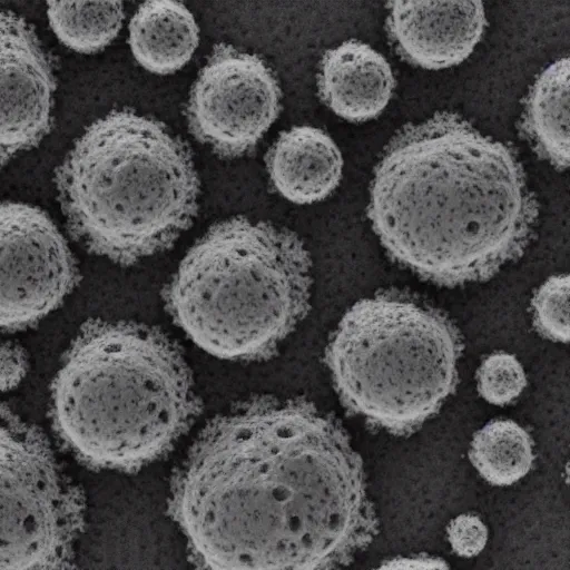 Prompt: A SEM image of Carbon Nanoparticles