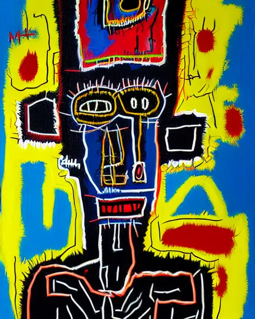 Image similar to A extremely ultra highly detailed majestic hi-res beautiful immaculate head and shoulders award winning painting stunning portrait masterpiece of a evil voodoo doll, black magic and witchcraft portrait by Jean-Michel Basquiat, 8k, high textures, ultra hyper sharp, insanely detailed and intricate, super detailed, 8k HDR ultra high quality