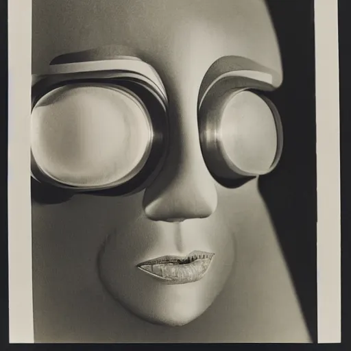 Image similar to The ‘Naive Oculus’ by Man Ray, auction catalogue photo, private collection, colourised