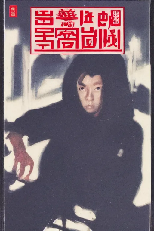 Prompt: alejandro jodorowski japanese vhs tape cover art