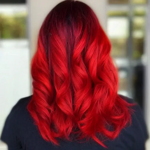 Image similar to red, hair