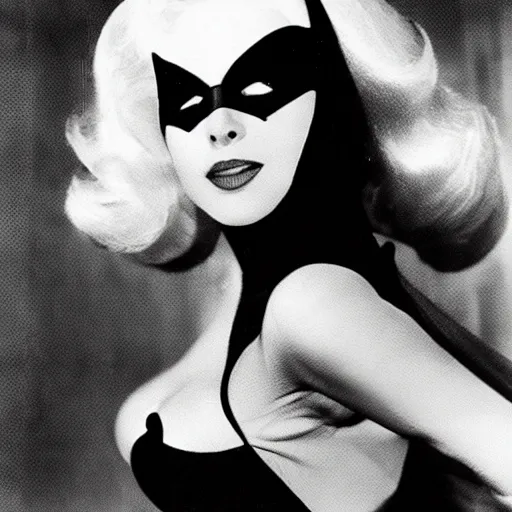 Image similar to Greta Thundberg is batman