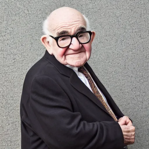 Image similar to ed asner 1960s, XF IQ4, 150MP, 50mm, F1.4, ISO 200, 1/160s, natural light