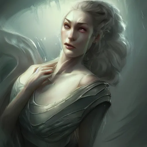 Image similar to dragon concept art by charlie bowater, highly detailed, dramatic lighting, the most beautiful image ever seen, trending on art station, post processing